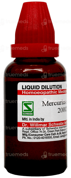 Dr Willmar Schwabe Mercurius Solubilis 200ch Dilution 30ml